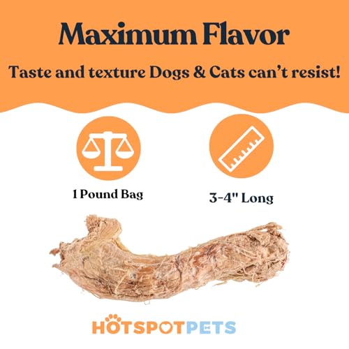 Freeze Dried Chicken Neck Treats for Cats & Dogs