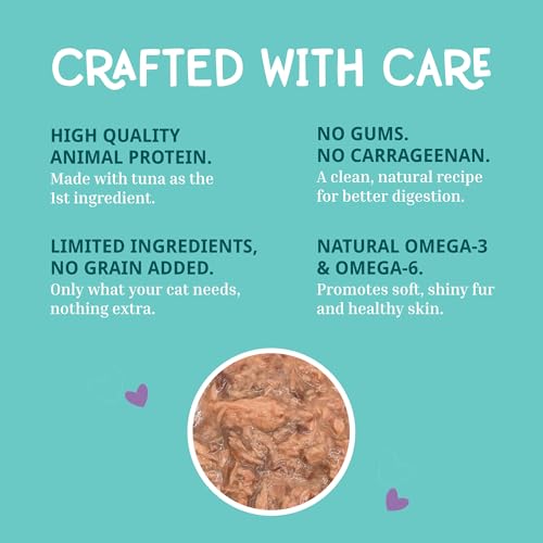 Single Protein Tuna Flaked Wet Cat Food