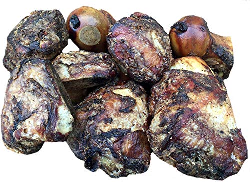 Dog Bones Made in USA for Large Breed Aggressive Chewers All Natural Long Lasting Meaty Mammoth Marrow Filled Bone Chew Treat Best for Dogs Over 50 Pounds (8 Pack)