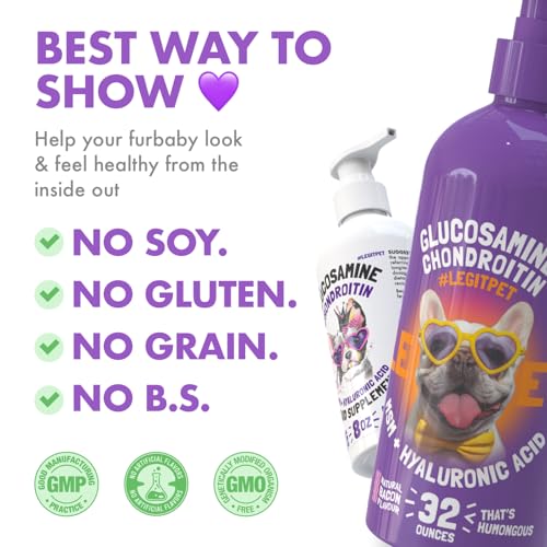 Liquid Glucosamine for Dogs with Chondroitin (32oz)