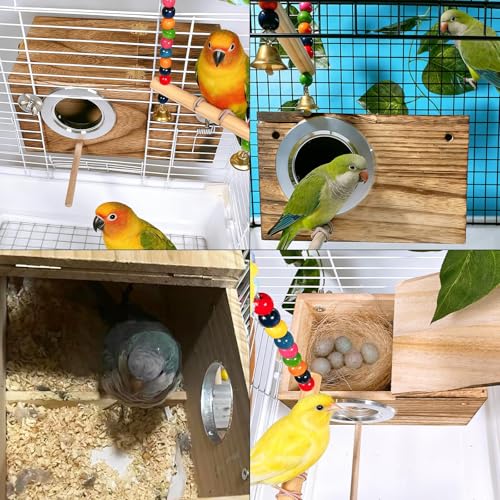 Parakeet Nesting Box (M: 9.84*5.11*5.11inch)
