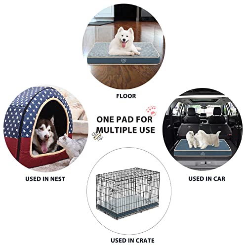 Waterproof Reversible Crate Mat Cool (XXL / Navy)