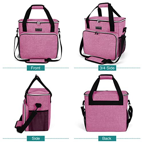 Dog Travel Bag (Pink / Medium)