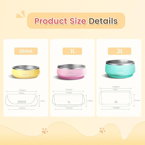 Small Dog Bowl (12oz / Cheese Yellow)