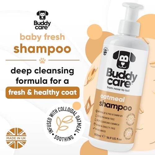 Oatmeal Dog Shampoo by Buddycare (50.72oz)