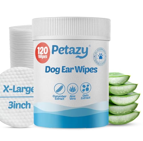 Dog Ear Wipes for Dog Yeast Wax Itch and Odor