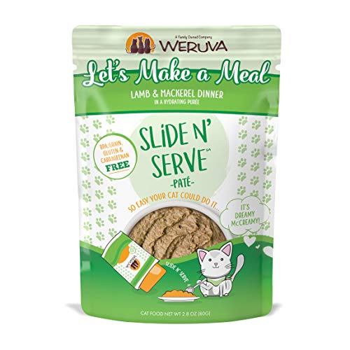 Wet Cat Food Lets Make a Meal with Lamb and Mackerel Pate (2.8 Ounce (Pack of 12))