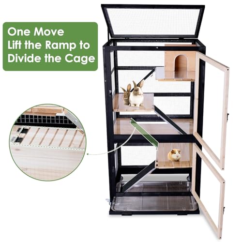 Large Chinchilla Cage Small Animal Enclosure with Chew