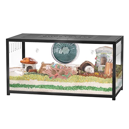 Hamster Cage 2.0 (39.3"L x 19.7"W x 20.6"H / Black)