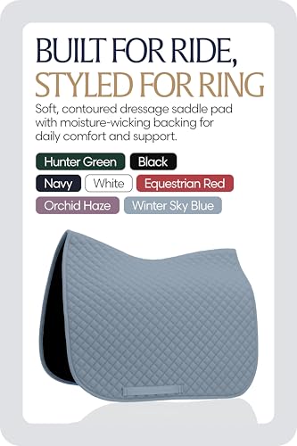Harstad Horse Saddle Pad Dressage (Winter Sky Blue / Horse)