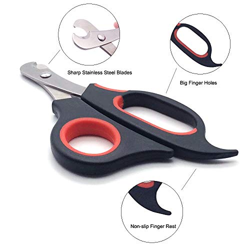 Professional Cat Nail Clippers Trimmer Scissors for Small Breeds