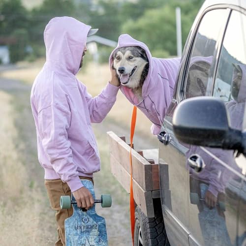Essentials Hoodie (12 inch (Pack of 1) / Dog Hoodie - Pink Lilac)
