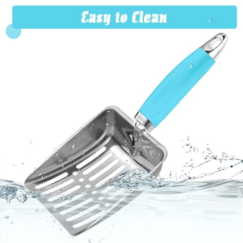 Cat Litter Scoop (M / Blue)