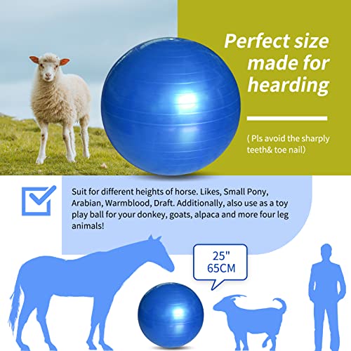 17 Inch Horse Play Balls Anti (Blue)