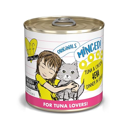 BFF Minced Natural Wet Cat Food (10 Ounce (Pack of 12))