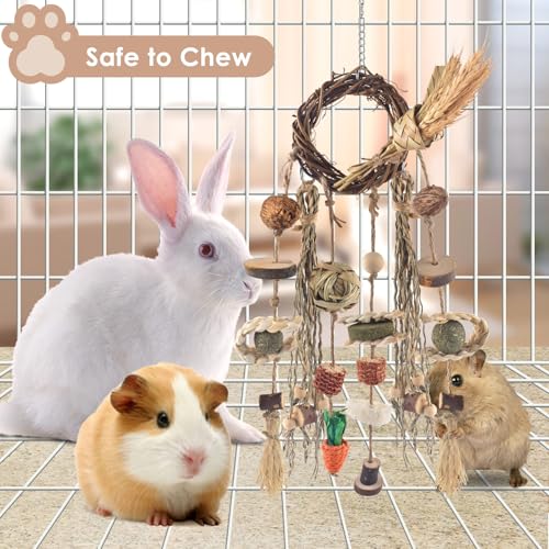 Bunny Chew Toy (Wheat & Vine)