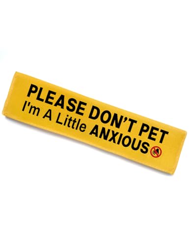 Please Don't Pet I'm Anxious Dog Leash Sleeve (I'm a Little Anxious)
