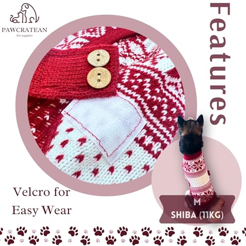 Cute Sweater for Dogs and Cats Soft Flannel Pet Outfit Warm and Cozy Animal Hoodie Small to Large Pet Clothes for Halloween Parties and Everyday Wear (Medium)