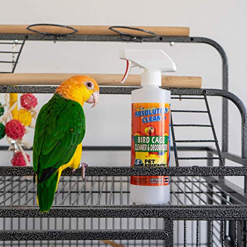 Amazing Bird Cage Cleaner and Deodorizer (16 Fl Oz (Pack of 2))