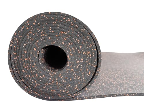 Genaflex Rubber Gym Floor Mat (10% Red / 120"L x 48"W x 0.3"Th)