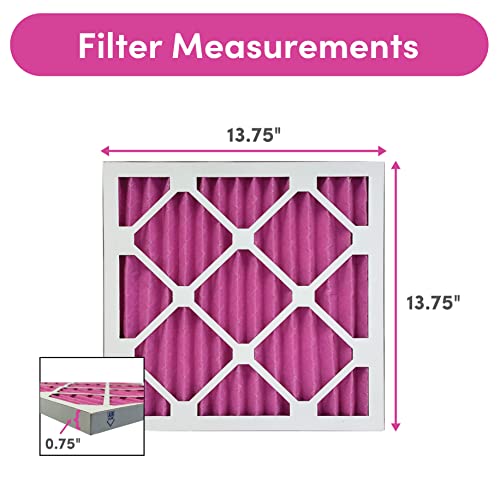 14x14x1 Air Filter (4-Pack / 14" x 14" x 1")