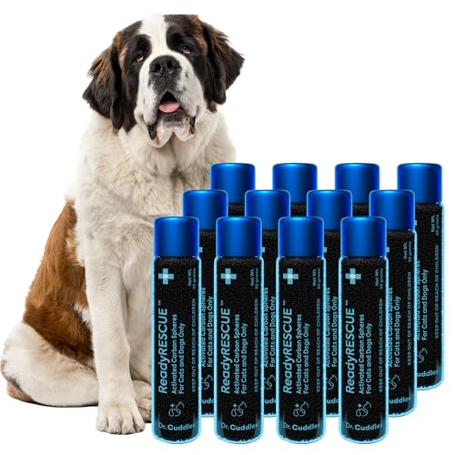 Activated Charcoal for Dogs and Cats Clinically Studied 12Pack (12 Vials (Multi-Pet & Breeder Pack))