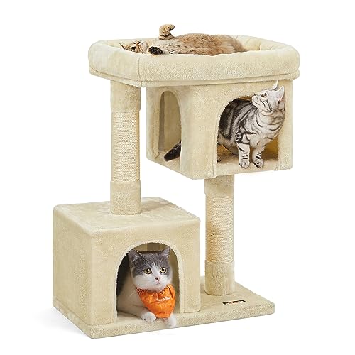 Cat Tree 33.1 (L (23.6"L x 15.7"W x 33.1"H) / Beige)