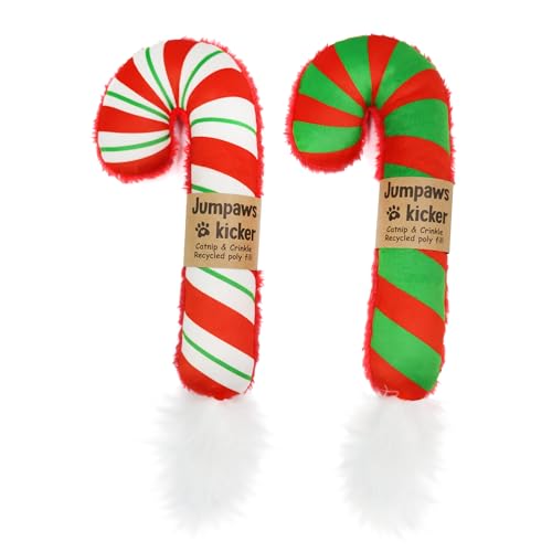 2 Pack Natural Interactive Catnip Cat Kicker Toys