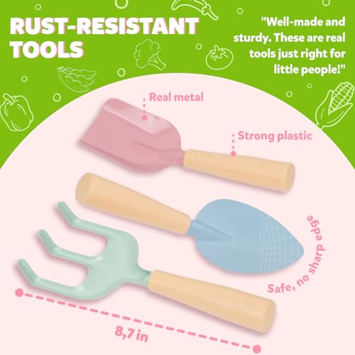 Kids Gardening Set (Floral Garden Kit)