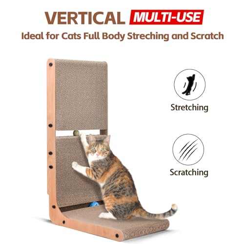 L Shape Cardboard Cat Scratcher