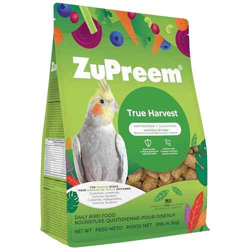 True Harvest Cockatiel & Conure Food (10 Pound (Pack of 1))