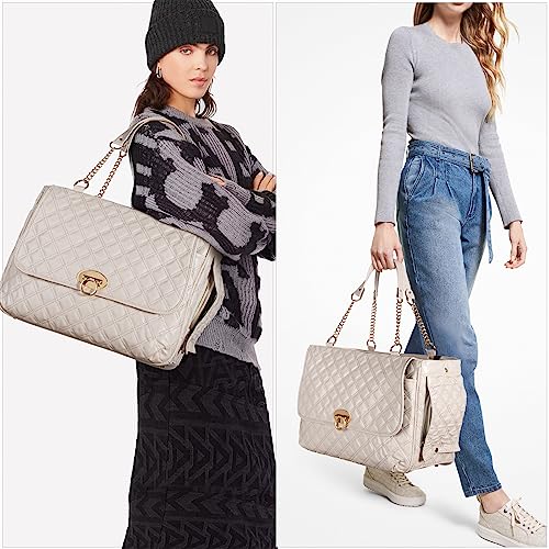 Fashion Pet Carrier Dogs Cat Small Animals Purse Bag (Beige)