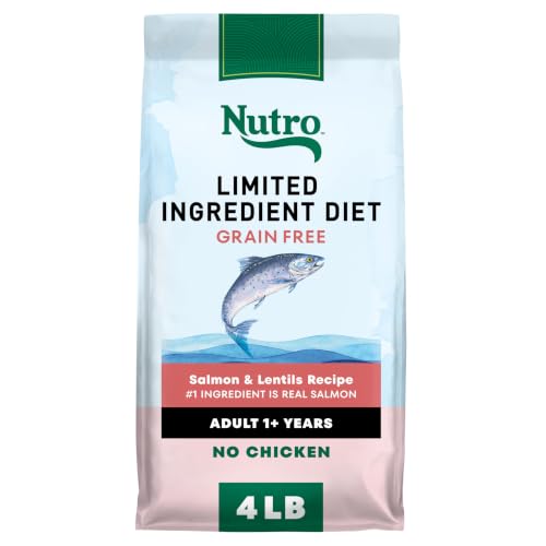 Limited Ingredient Diet Dry Dog Food (4 Pound (Pack of 1))