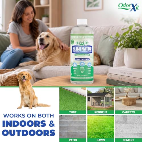 Concentrated Pet Urine Odor Eliminator (16 Fl Oz Concentrate)