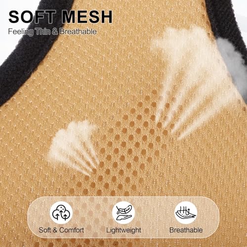Small Dog Harness (L (NECK: 17", CHEST: 18.8"-24") / Beige)