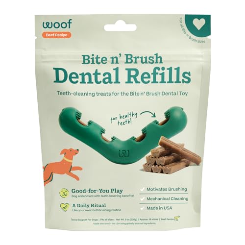 Bite n' Brush Dog Dental Sticks