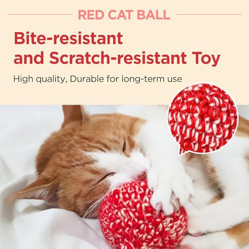 Red Cat Ball 2.7 inch (W/ Bell / 2.7inch)