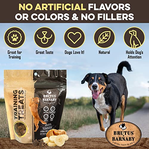 Natural Peanut Butter & Banana Training Treats (8 Ounce (Pack of 1))
