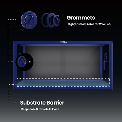 50 Gallon Reptile Enclosure (Dart Blue / 50 Gallon)