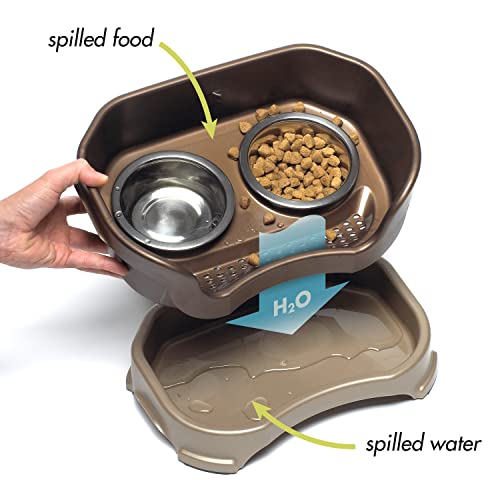 Neater Feeder Deluxe Mess (Small + Standard Bowl / Bronze)