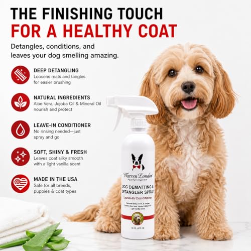 Dog Dematting & Detangling Spray