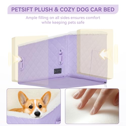 Dog Booster Car Seat (Purple)