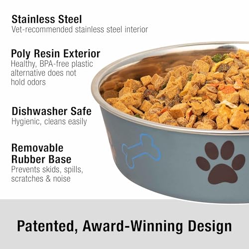 Bella Dog Bowls (Blueberry / Small (10-20lbs))