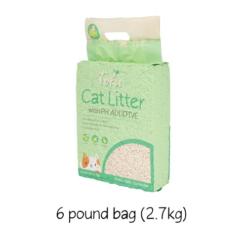 pH Detecting Tofu Cat Litter (D) 6LB - Tofu Cat Litter (With PH Additive))