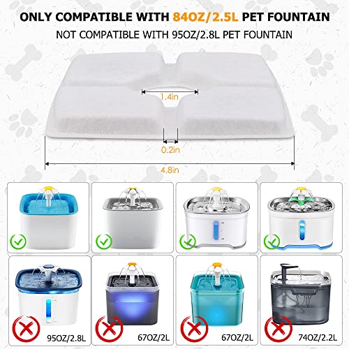 Pet Fountain Filter Set