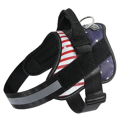 Dog Harness No (Small (Pack of 1) / FLAG)