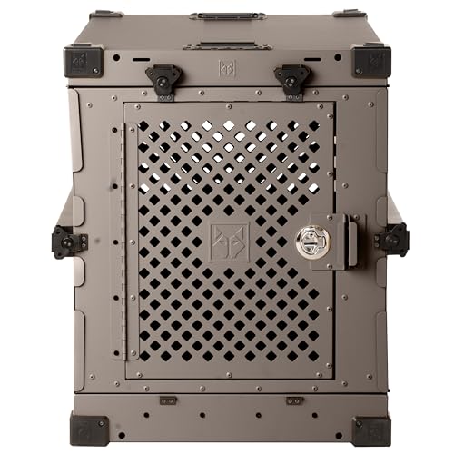 Impact Collapsible Dog Crate (Gray / 30.5"L x 20.5"W x 26.0"H)