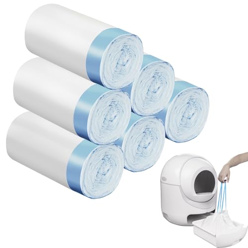 120 Count Extra Large Cat Litter Box Liners (Blue)