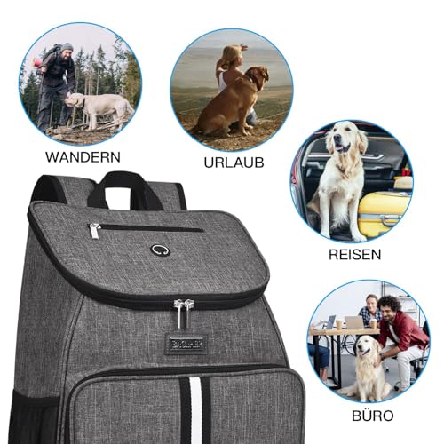 Dog Travel Bag (Grey-A)