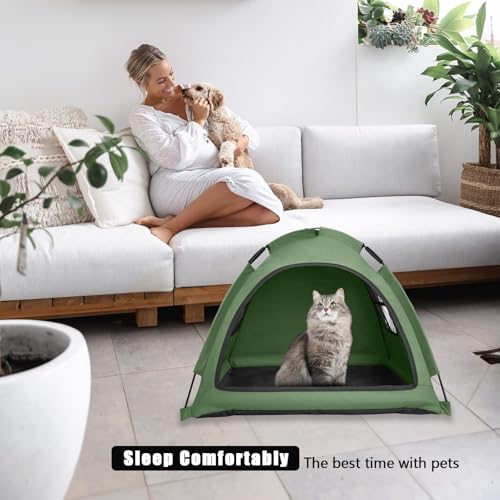 Anti Anxiety Open Pet Tent for Cats & Dogs (Contemporary)